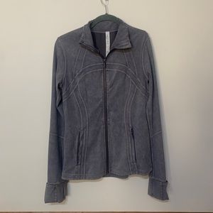 Lululemon Define Jacket Nulux Ice Dye Ice Wash Asphalt Gray 8